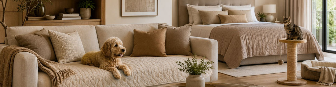 Pet-Friendly Furniture: How to Protect Sofas and Beds from Scratches