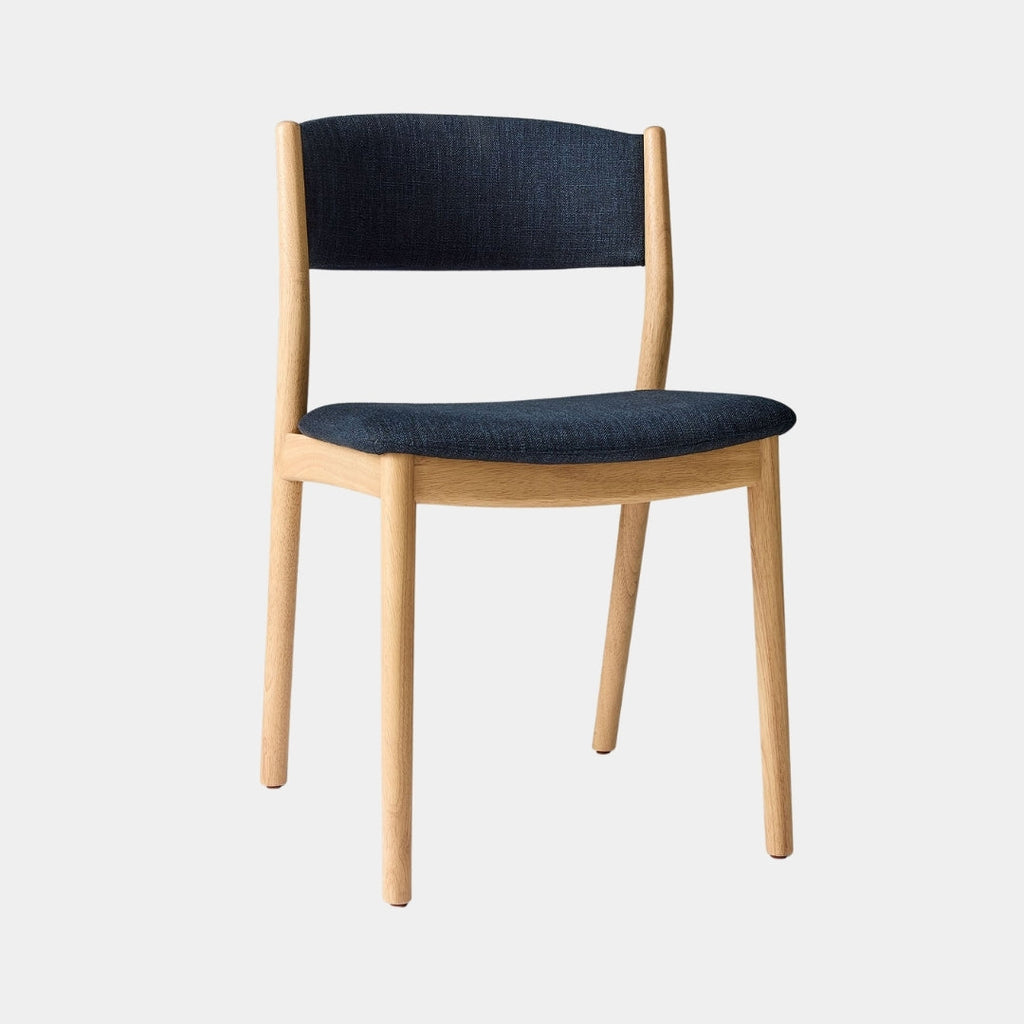 Sleek Natural Frame Wooden Dining Chair