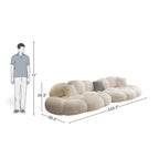 4 Seater Comfy Luxe Lounge Sofa