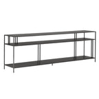 Sleek Modern Open-Shelf TV Unit