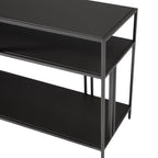 Sleek Modern Open-Shelf TV Unit