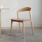 Oak Curve Dining Chair
