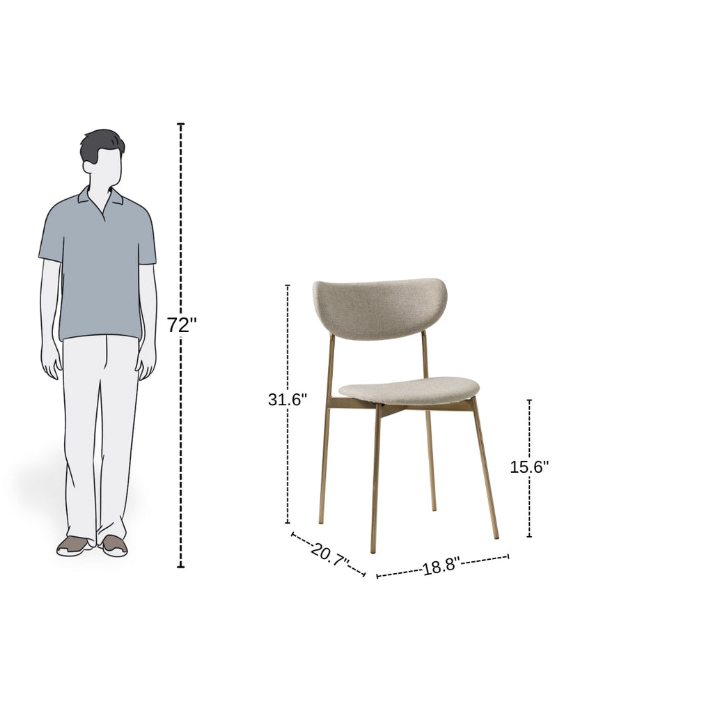 Modern Classic Solid Wood Dining Chair