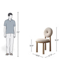 The Plush Ring Dining Chair
