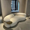 3 Seater Halo Wave Upholstered Curved Sofa