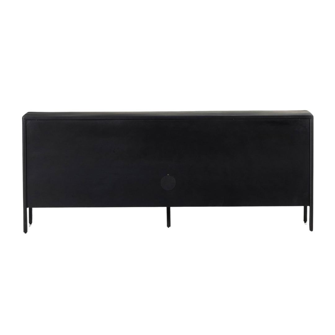 Matte Black Luxe TV Unit
