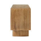 Vintage Frame Glass-Door TV Unit