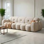 4 Seater Rose Bloom Tufted Comfort Sofa