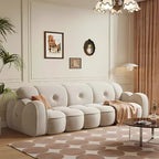 4 Seater Rose Bloom Tufted Comfort Sofa