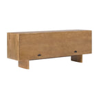 Vintage Frame Glass-Door TV Unit