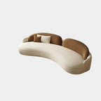 4 Seater Cocoa Ivory Luxe Lounge Sofa 
