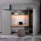 Modern Multifunctional Work & Storage Wardrobe
