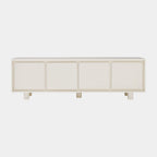 Stylish White Wooden TV Unit