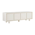 Stylish White Wooden TV Unit
