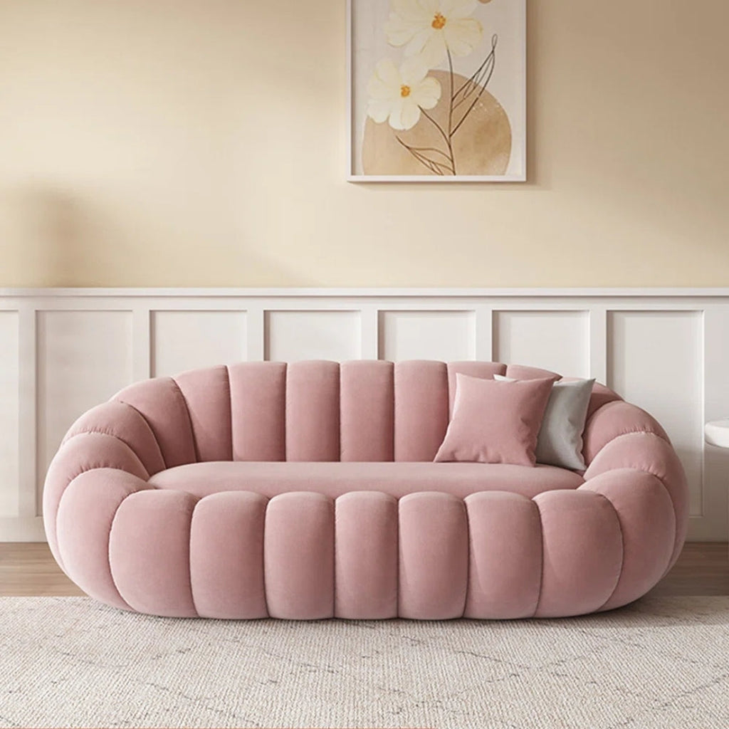 3 Seater BlushGlow Comfort Sofa
