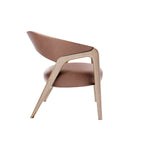 Vintage Comfort Wood-Framed Accent Chair