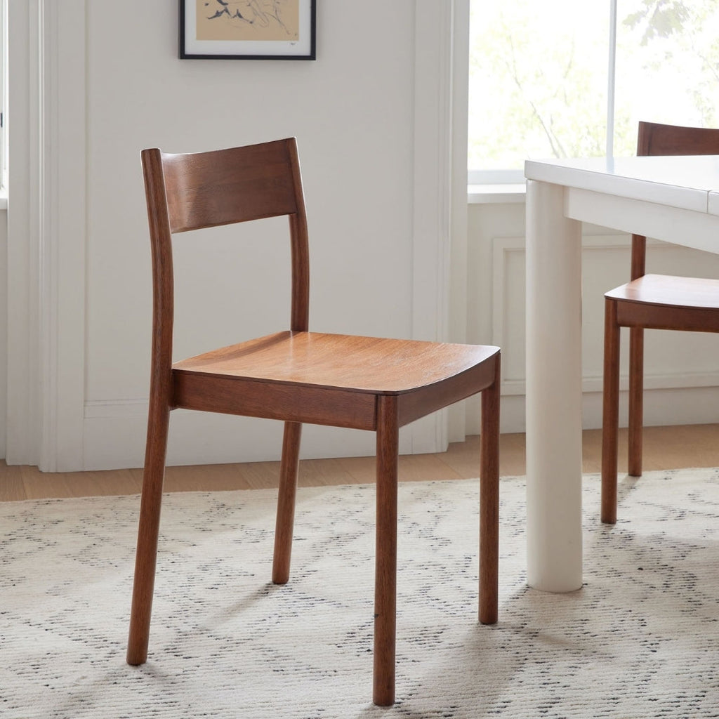 Smooth Finish Solid Wood Dining Chair