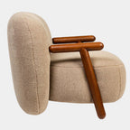 Elara Curved Arm Lounge Chair