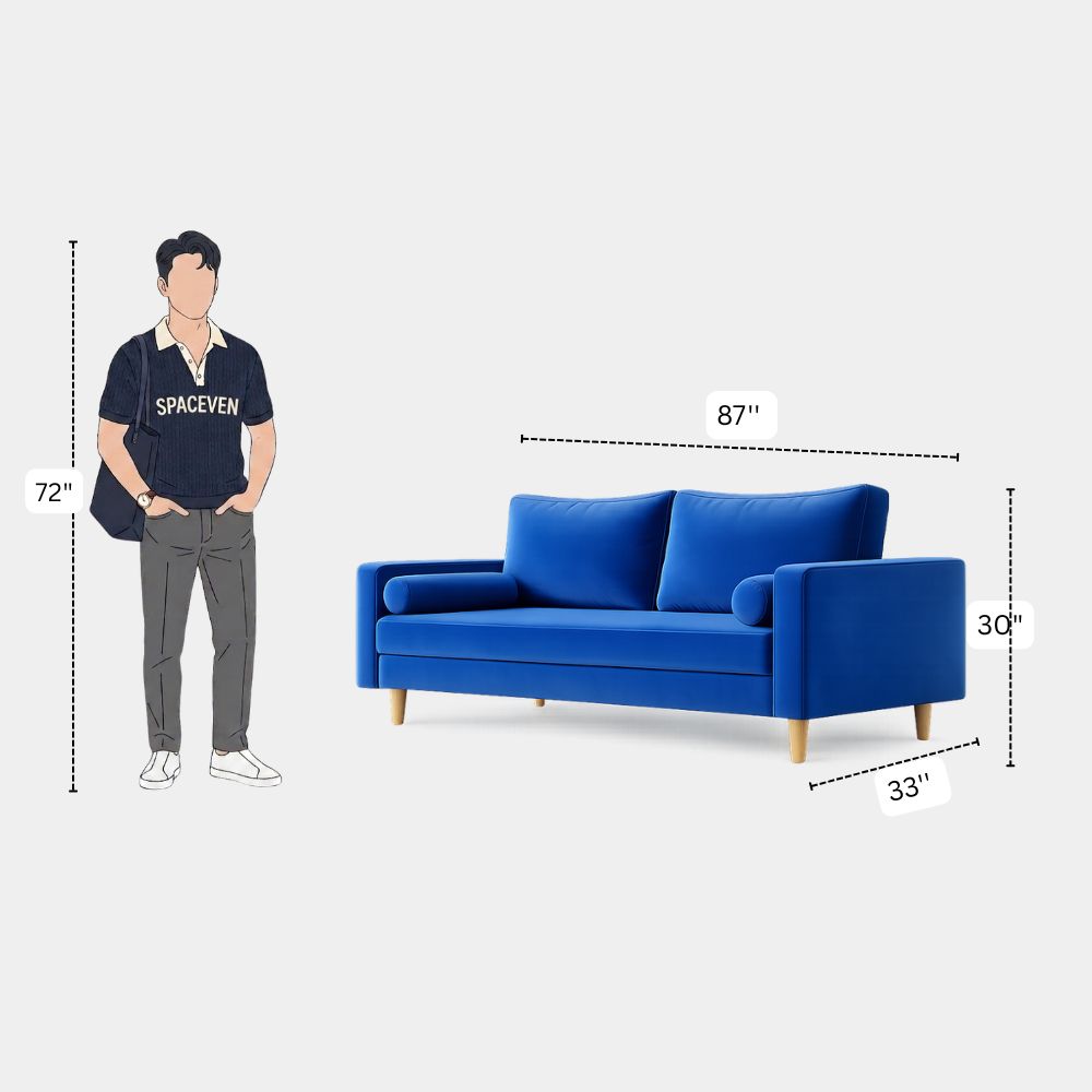3 Seater Contemporary Comfort Lounge Sofa