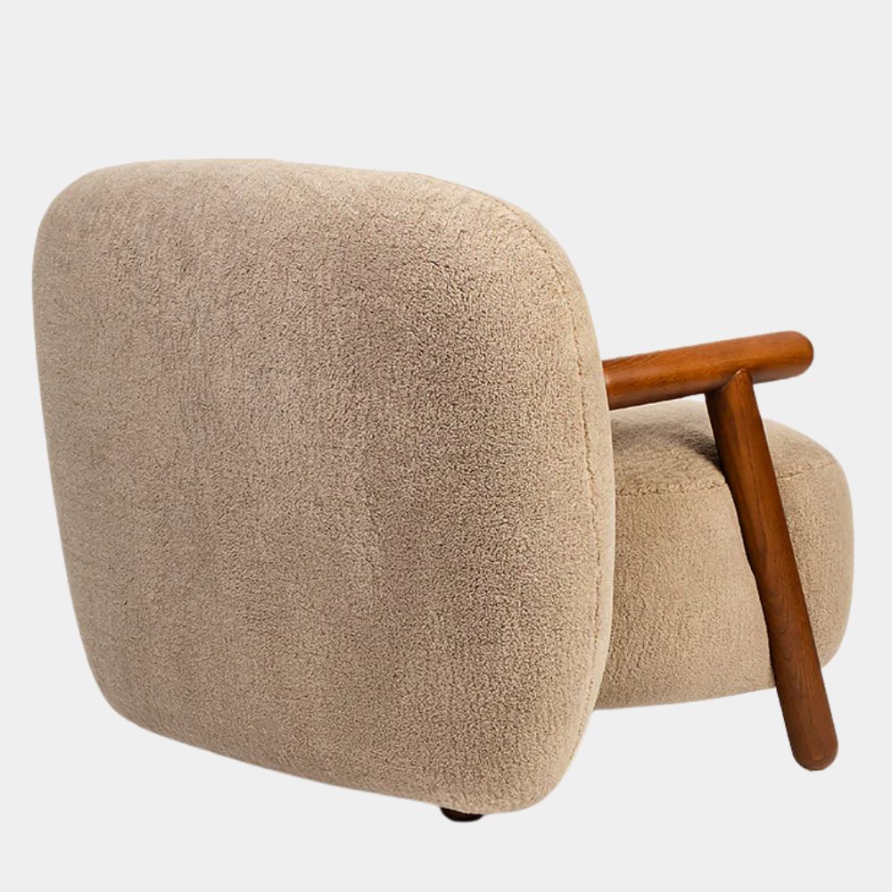 Elara Curved Arm Lounge Chair