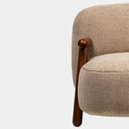 Elara Curved Arm Lounge Chair