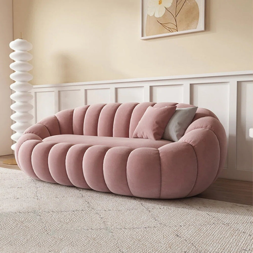3 Seater BlushGlow Comfort Sofa
