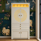 Customized Wooden Home Temple with Cabinets