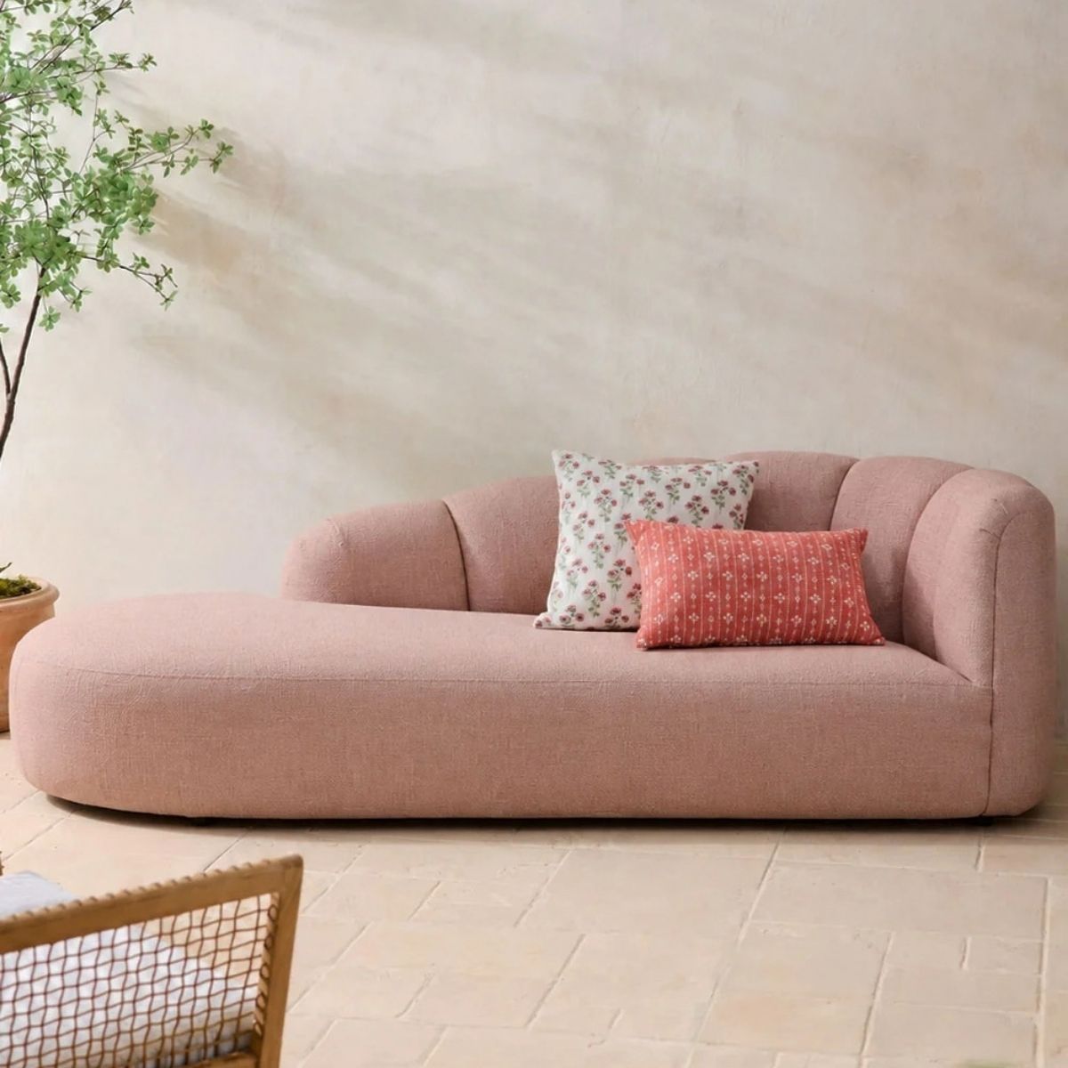 3 Seater Embrace Curved Lounge Sofa