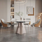 Stylish Curved Back Minimalist Dining Chair