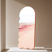 Sculpted Ripple Edge Full-Length Mirror