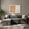 3 Seater L-Shape Tufted Sofa Cum Bed