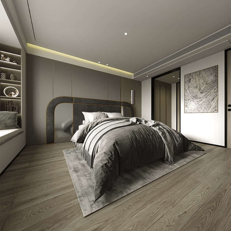 Upholstered king size bed online