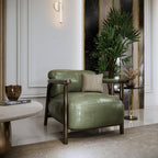 Sage Elegance Luxury Upholstered Modern Accent Chair