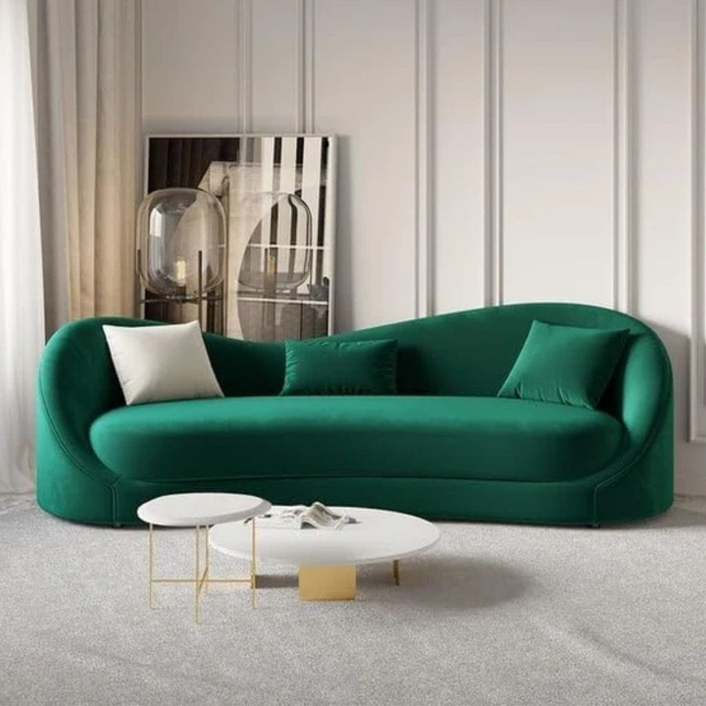 3 Seater Arcform Curved Sofa