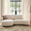 3 Seater Modern Curved Lounge Sofa