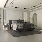 Upholstered king size bed online