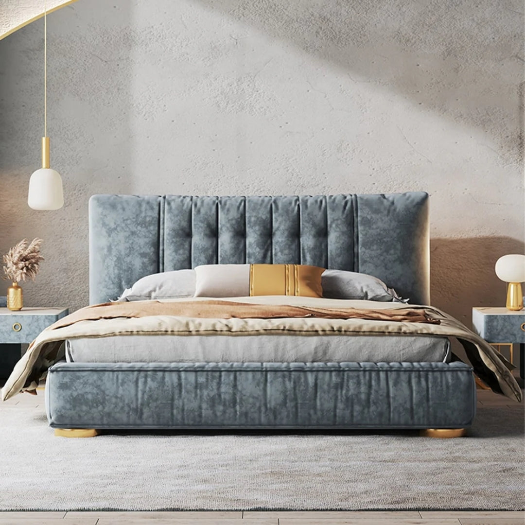 Modern Luxe Upholstered Bed