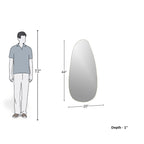 Minimal Drop Elegance Mirror