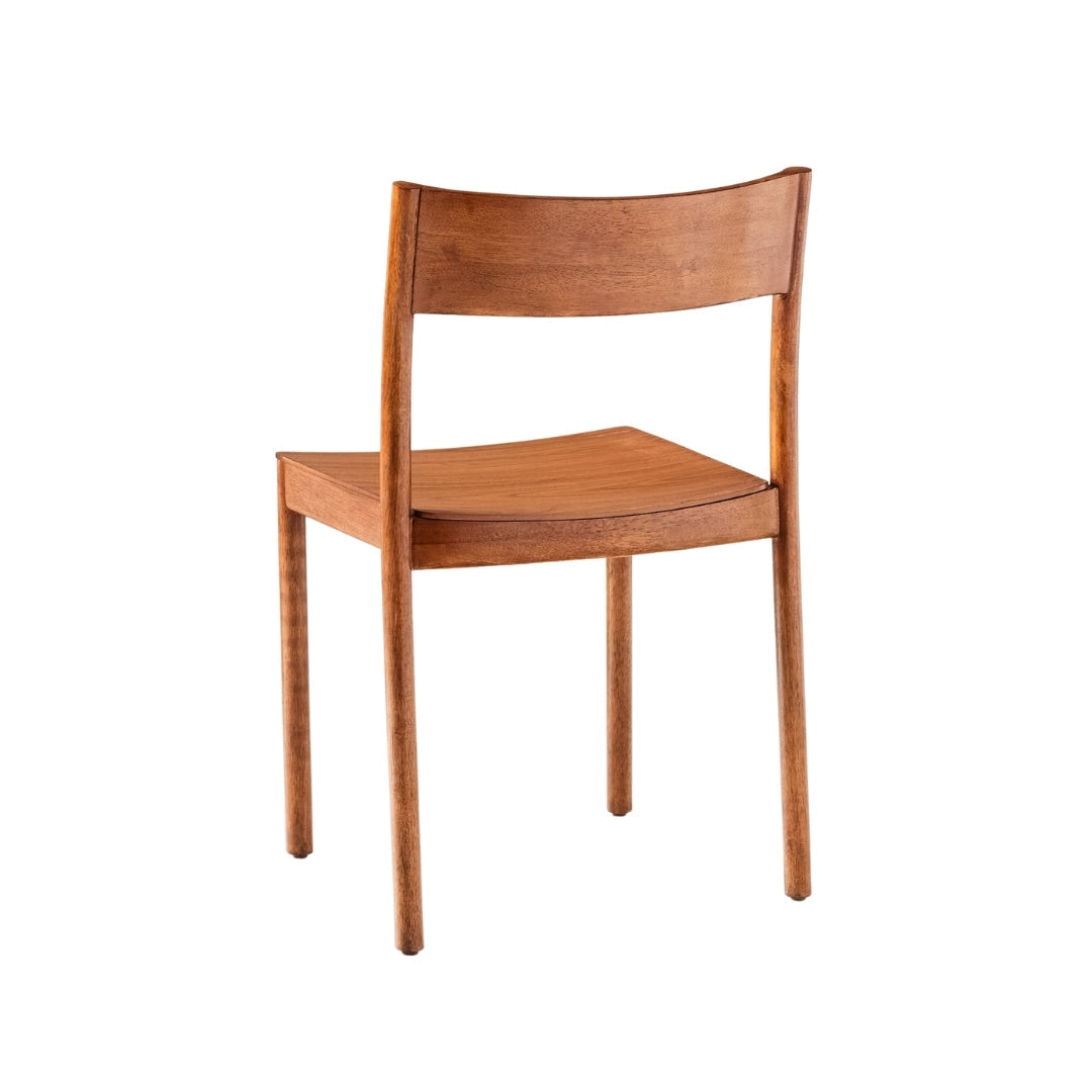 Smooth Finish Solid Wood Dining Chair