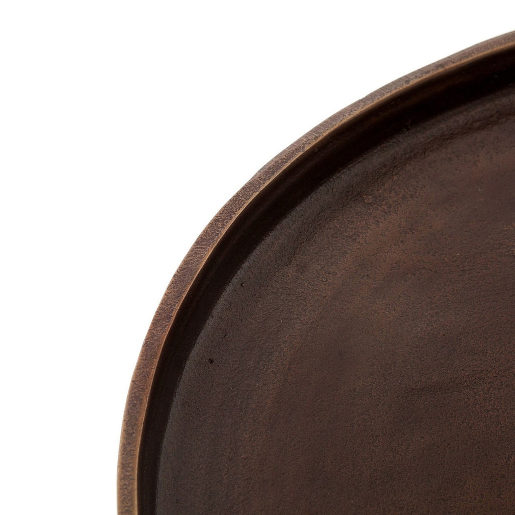 Tri-Leg Vintage Brass Table

