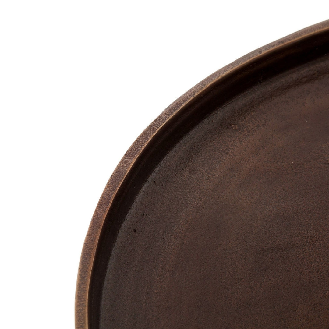 Tri-Leg Vintage Brass Table

