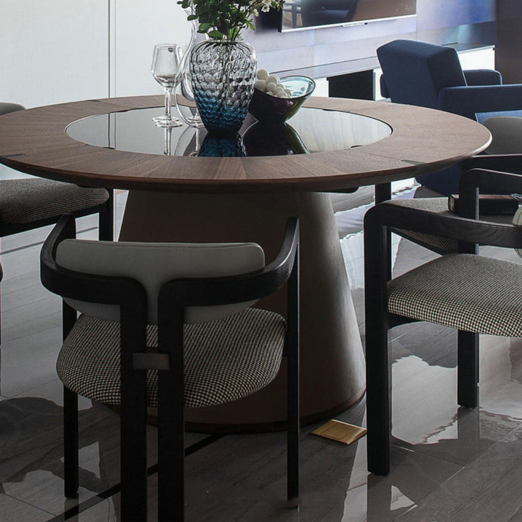 Modern Dining Chair with Cushioned Seat and Backrest

