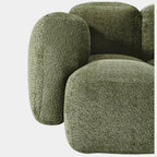2 Seater Olive Cloud Modular Sofa