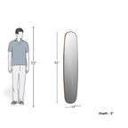 Sleek Elongated Silhouette Mirror
