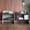 Contemporary Soft-Edge Two-Tier Side Table