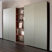 Sleek Minimalist Wardrobe With Display Shelving