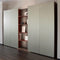 Sleek Minimalist Wardrobe With Display Shelving