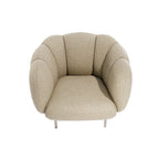 Cozy Bubble Plush Upholstered Accent Chair