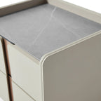 Luxury Soft Edge Contemporary Nightstand