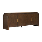 Contemporary Rounded Edge TV Unit